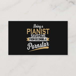 Tarjeta De Visita Piano me salvó