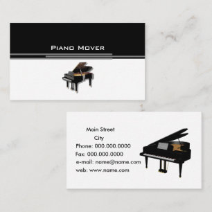 Tarjeta De Visita piano_mover