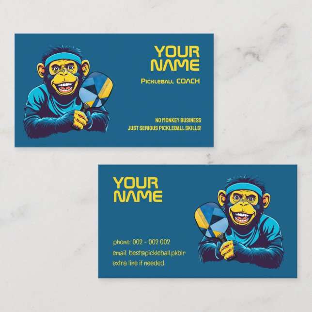 Tarjeta De Visita Pickle Primate Pro (Anverso / Reverso)