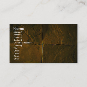 Tarjeta De Visita Piedra italiana