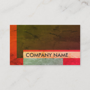 Tarjeta De Visita Piedra natural Negro Marrón Rojo Gris