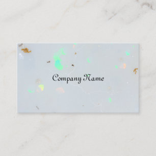 Tarjeta De Visita Piedra ópala minimalista