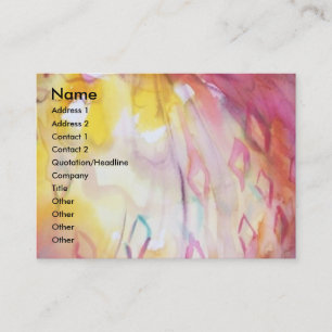 Tarjeta De Visita PIERROT Y ARLECCHINA /Music, decoración, artista