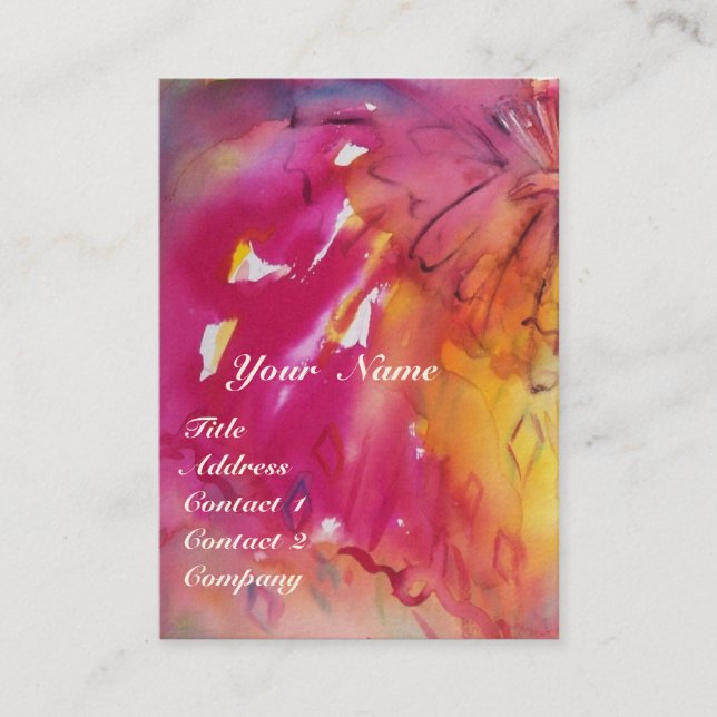 Tarjeta De Visita PIERROT Y ARLECCHINA /Música,Decoración,Teatro Art (Anverso)