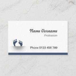 Tarjeta De Visita Pies