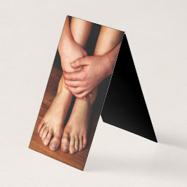 Tarjeta De Visita Pies y manos de Little Boy