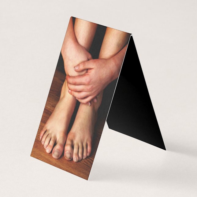 Tarjeta De Visita Pies y manos de Little Boy (Anverso)