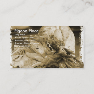 Tarjeta De Visita Pigeon Place