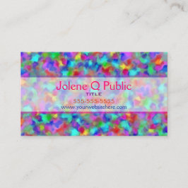 Tarjeta De Visita Pigmentos pigmentados