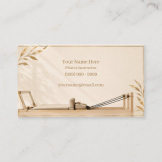 Tarjeta De Visita Pilates 