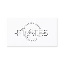 Pilates Instructor Pilates Business Card