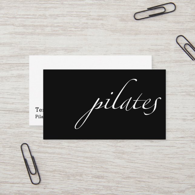 Tarjeta De Visita Pilatos (Anverso/Reverso In Situ)