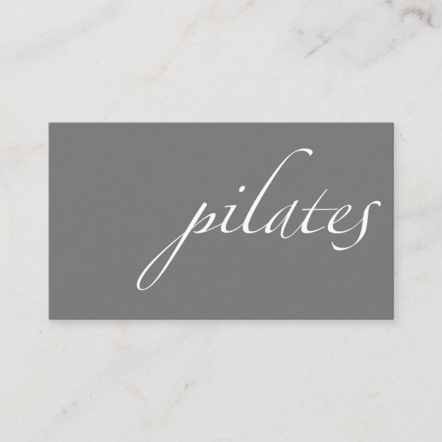 Tarjeta De Visita Pilatos (Anverso)