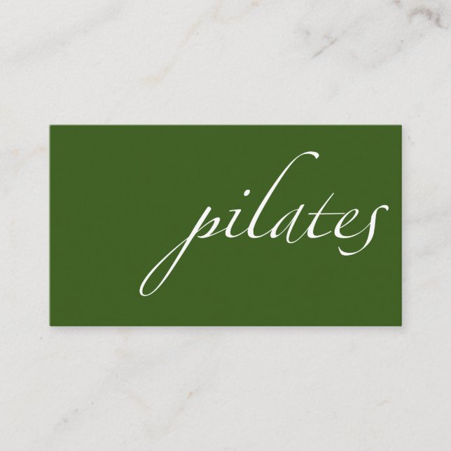 Tarjeta De Visita Pilatos (Anverso)