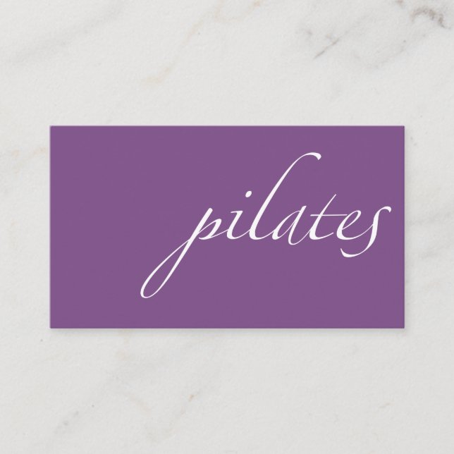 Tarjeta De Visita Pilatos (Anverso)