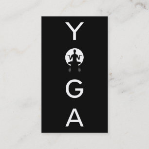 Tarjeta De Visita Pilatos, meditación del instructor de yoga, espir