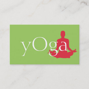 Tarjeta De Visita Pilatos, meditación del instructor de yoga, espiri