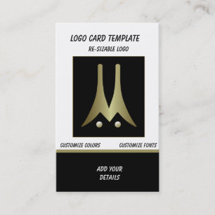 Tarjeta De Visita Piloto de gráficos aeronáuticos Gold Drone