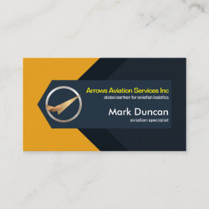 Tarjeta De Visita Piloto de Logística de Aviones de Ruedas Aéreas 