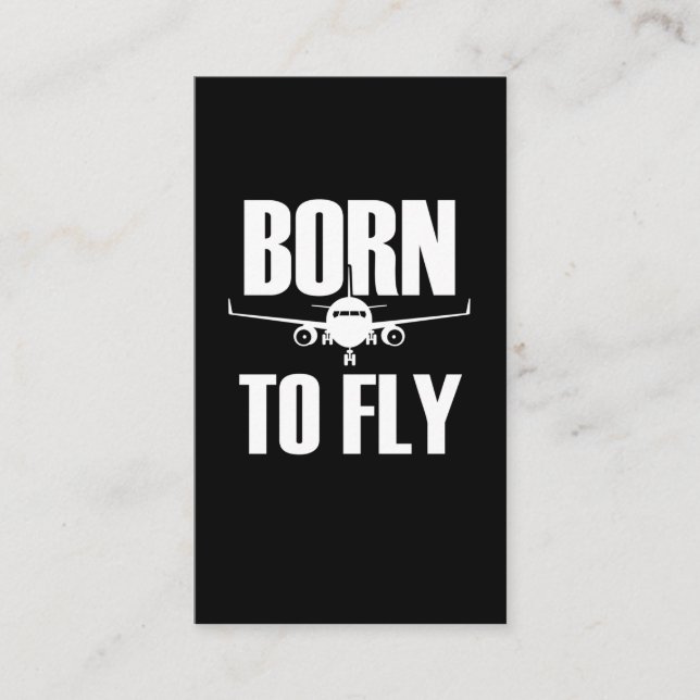 Tarjeta De Visita Piloto piloto avión volador amor graciosos pilotos (Anverso)