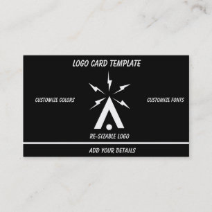 Tarjeta De Visita Piloto simple de gráfico aeronáutico azul por dron