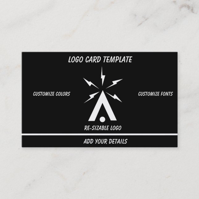 Tarjeta De Visita Piloto simple de gráfico aeronáutico azul por dron (Anverso)