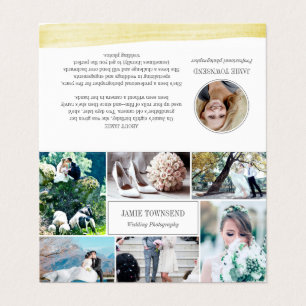 Tarjeta De Visita Pincelada - Fotos Fotógrafo Profesional