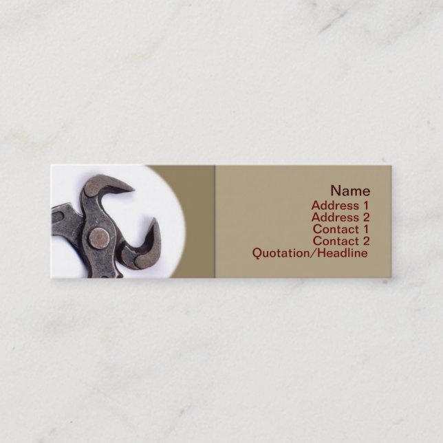 Tarjeta de visita Pincers (Anverso)