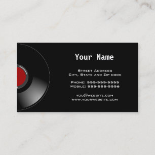 Tarjeta De Visita Pinchadiscos