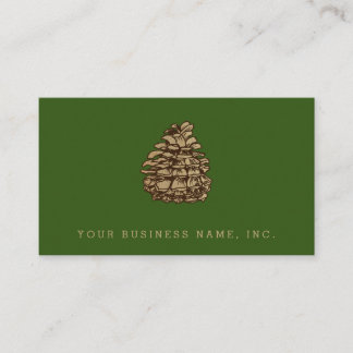 Tarjeta de visita Pine Cone (Ponderosa)