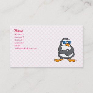 Tarjeta De Visita Pingüino del Prescott