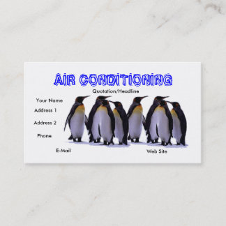 TARJETA DE VISITA PINGÜINOS