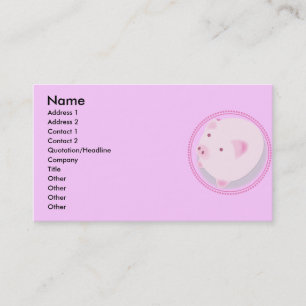 Tarjeta De Visita Pinky_Pig