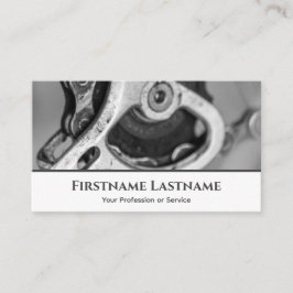 Tarjeta De Visita piñón metalizado del piñón de la bicicleta para la