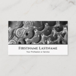 Tarjeta De Visita piñón metalizado del piñón de la bicicleta para la