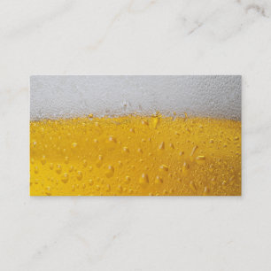 Tarjeta De Visita Pinta de cerveza