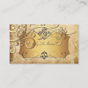 Tarjeta De Visita PINTAJE/FILIGREO ORNAMENTAL DE LA VENTAJA PixDezin