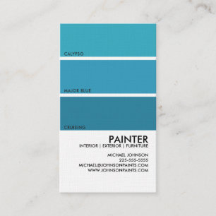Tarjeta De Visita Pinte Swatch