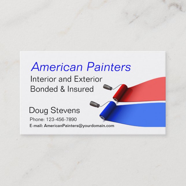 Tarjeta De Visita Pintor (Anverso)