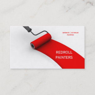 Tarjeta De Visita Pintor, pintura, arte, construcción, colores