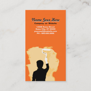 Tarjeta De Visita pintor profesional