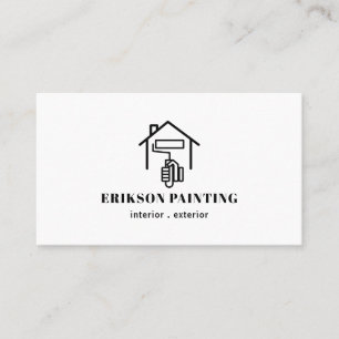 Tarjeta De Visita Pintura de casa