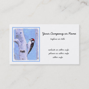Tarjeta De Visita Pintura de pájaro dorado - Arte original