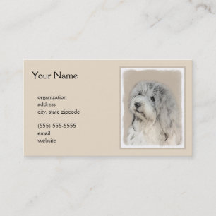 Tarjeta De Visita Pintura Havanesa (Dorada Sable) - Arte Perro Origi