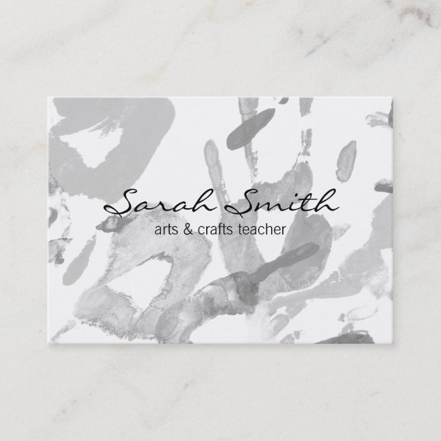 Tarjeta De Visita Pintura manual II (variación) (Anverso)