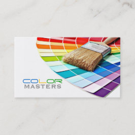 Tarjeta De Visita Pintura, pintador, construcción, diseño