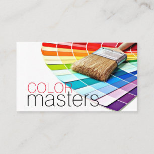 Tarjeta De Visita Pintura, pintador, construcción, diseño