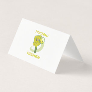 Tarjeta De Visita Piqueta es como un regalo de un bollo grande