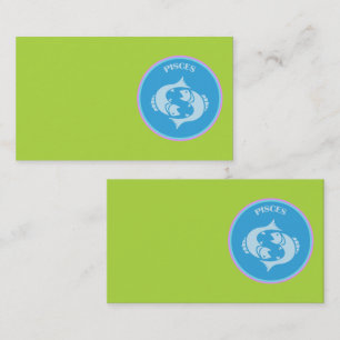 Tarjeta de visita Pisces