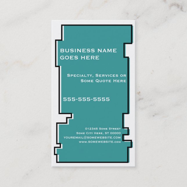 Tarjeta De Visita pisces de odd-Rex (Anverso)